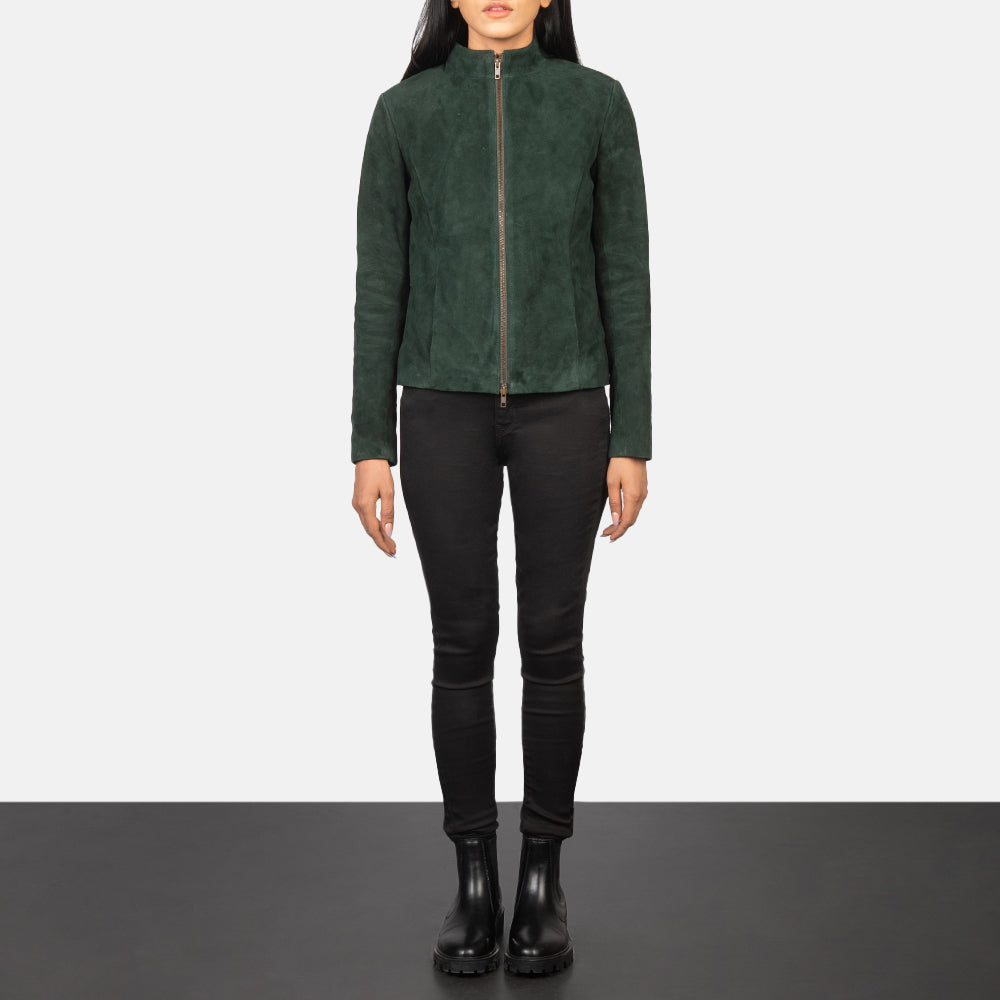 Rumella Bikerjakke i Skinn for Kvinner – alternate product view 3