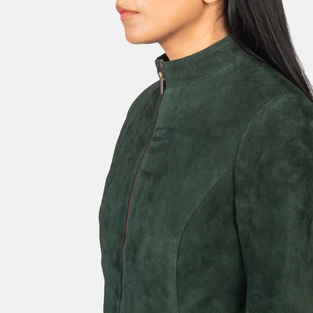 Rumella Bikerjakke i Skinn for Kvinner – alternate product view 6