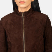 Rumella Bikerjakke i Skinn for Kvinner – alternate product view 6