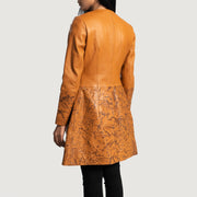 Authentic Sheepskin Dip &amp;Amp; Dye with Dip &amp; Dye Finish Grain Texture &amp; Heavy-Duty Seam Stitching Detail