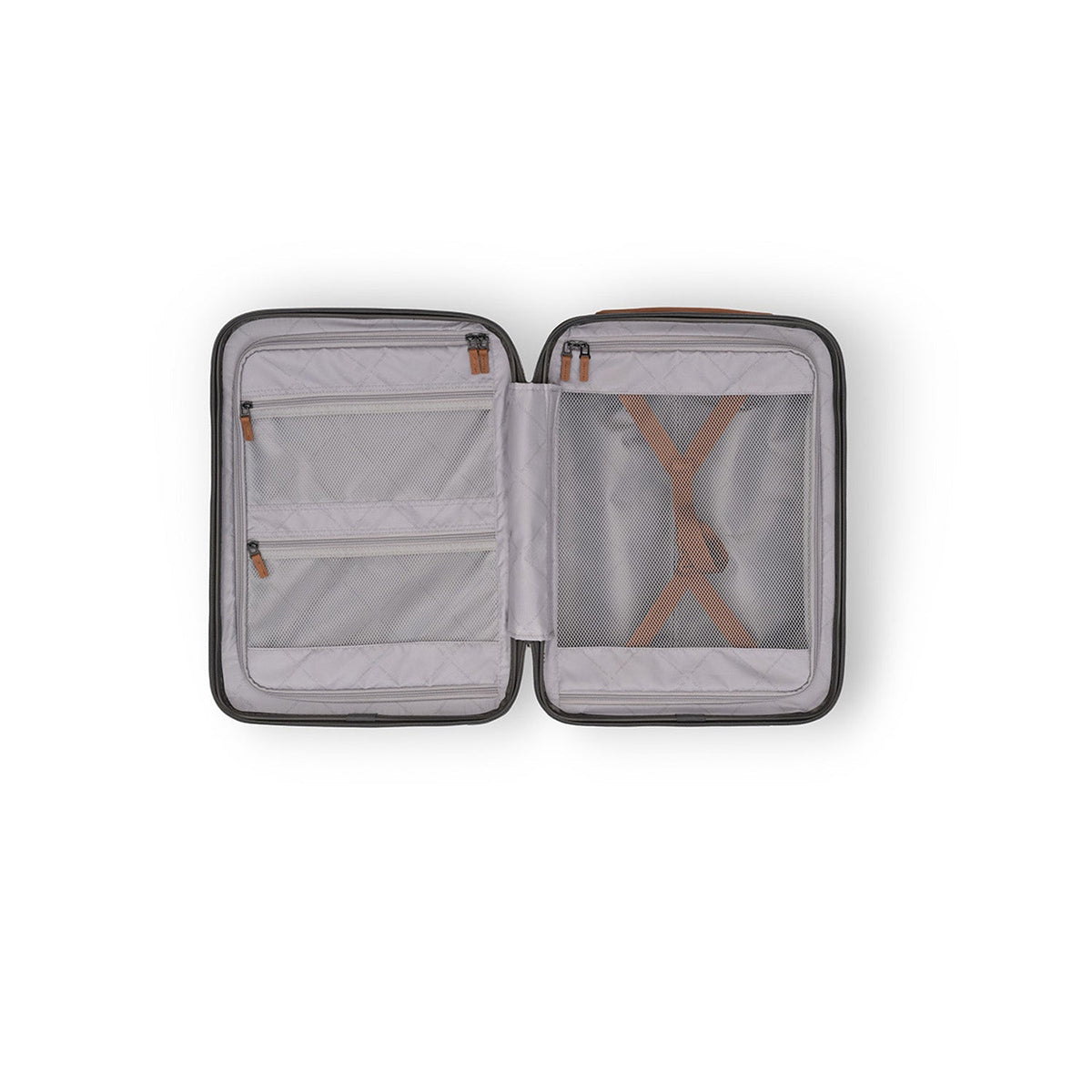 Urban Graphite Suitcase Set Front Pocket Zuna for Kvinner, detail view 3