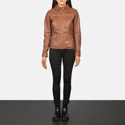 Tomachi Red Skinnjakke for Kvinner – alternate product view 3