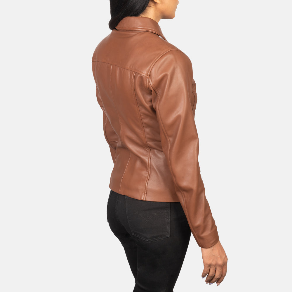 Tomachi Red Skinnjakke for Kvinner – alternate product view 5