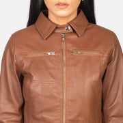 Tomachi Red Skinnjakke for Kvinner – alternate product view 6