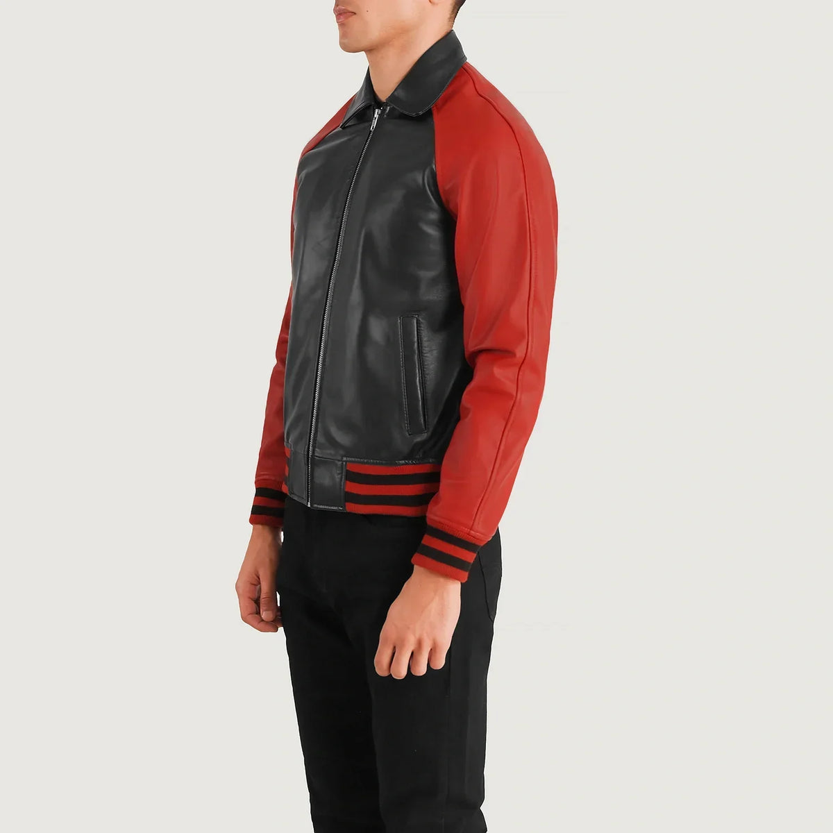 Walton Varsity Skinnjakke for Herre – alternate product view 2