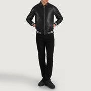 Walton Varsity Skinnjakke for Herre – alternate product view 3
