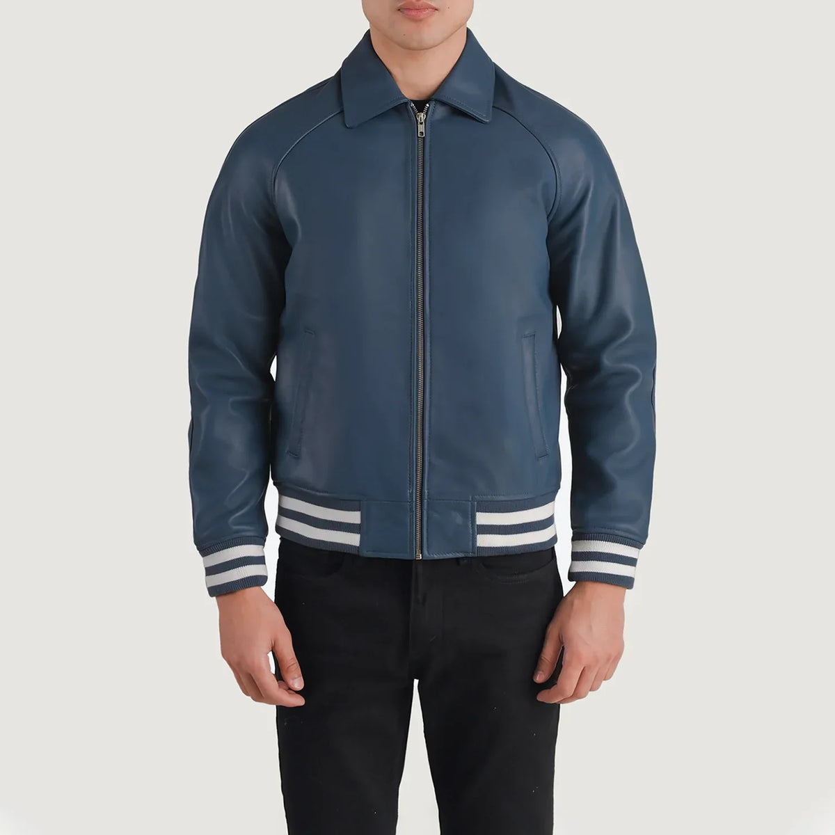 Walton Varsity Skinnjakke for Herre – alternate product view 1