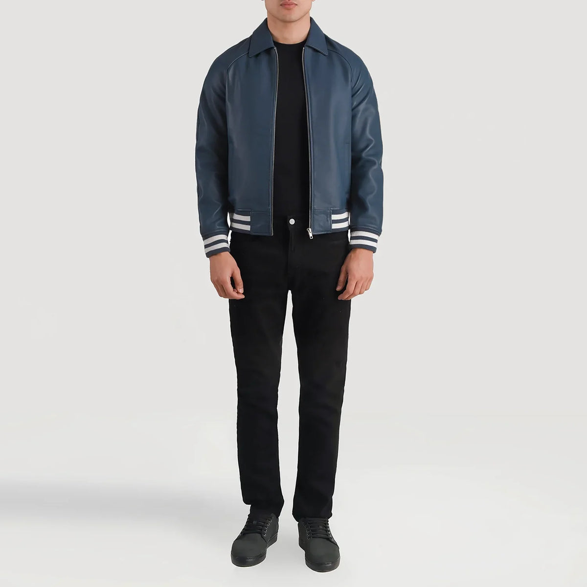 Walton Varsity Skinnjakke for Herre – alternate product view 4