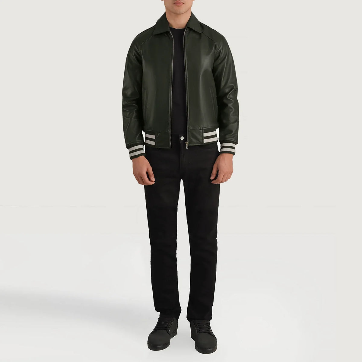 Walton Varsity Skinnjakke for Herre – alternate product view 4