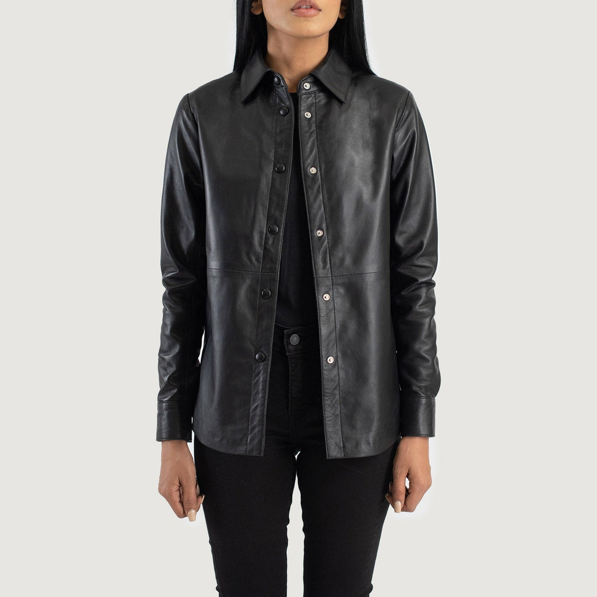 Zenith Shirt Skinnjakke for Kvinner – alternate product view 1