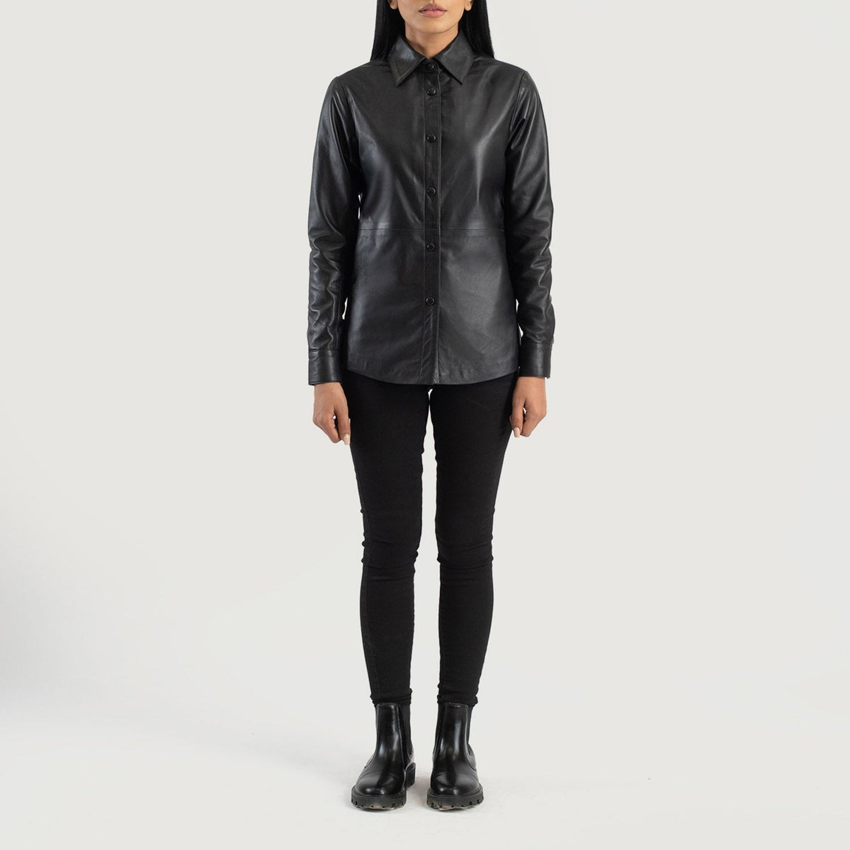 Zenith Shirt Skinnjakke for Kvinner – alternate product view 3