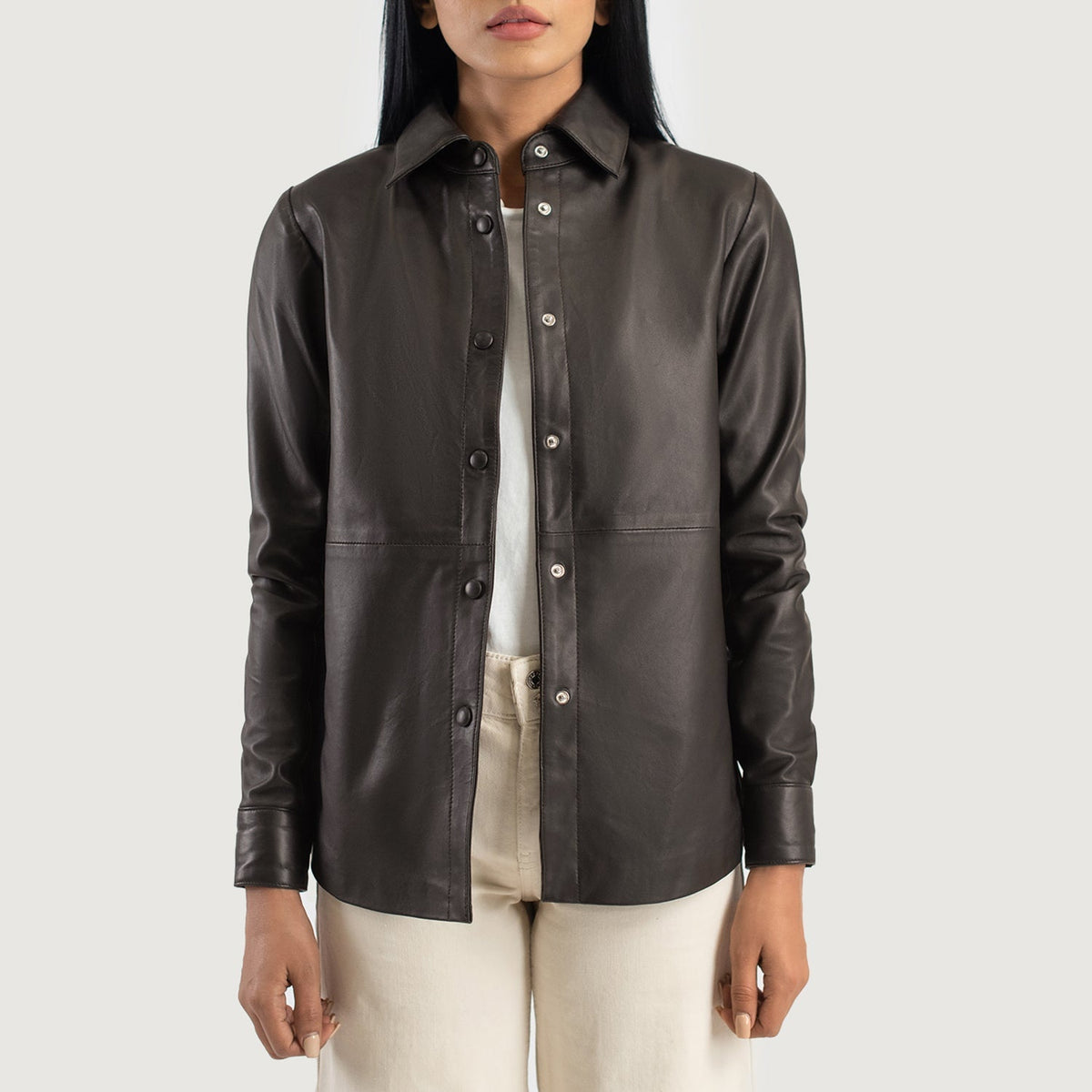 Zenith Shirt Skinnjakke for Kvinner – alternate product view 1