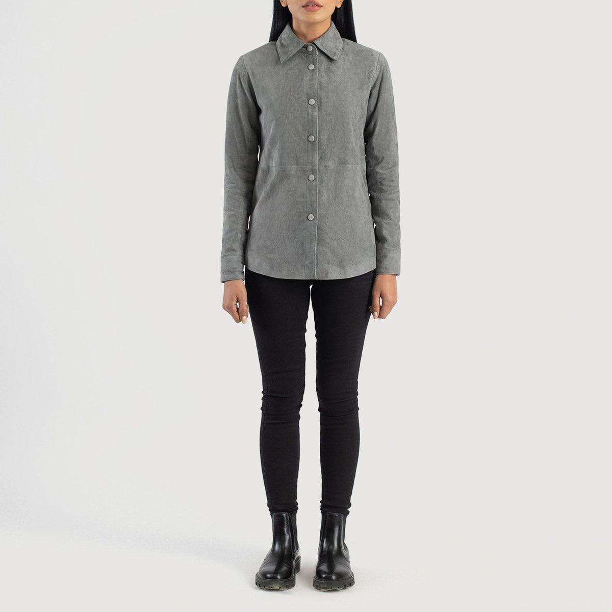 Zenith Shirt Skinnjakke for Kvinner – alternate product view 3